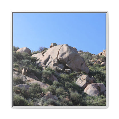 Ancient Stone Landscape - Unique Stretched Canvas Wall Art - Art By Earth