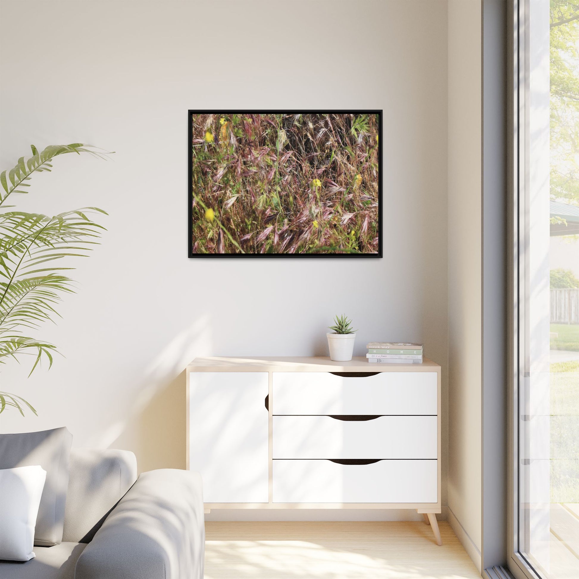Autumn Meadow - Unique Stretched Canvas Wall Art - Art By Earth