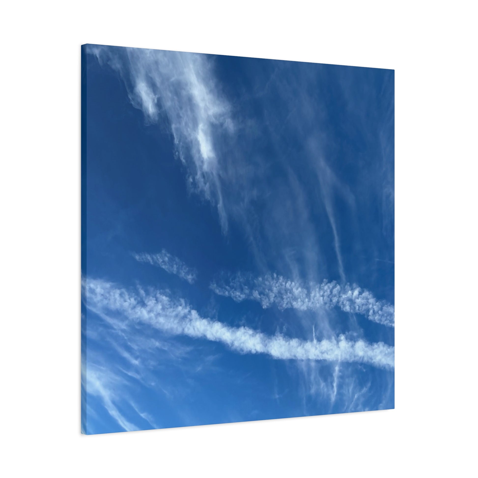 Sky's Poetry - Unique Frameless Canvas Wall Art - Art By Earth