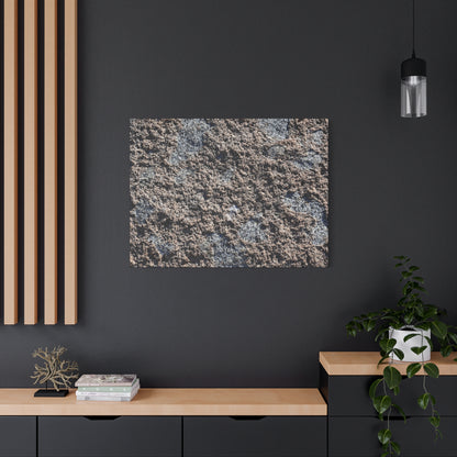 Soil and Stone - Unique Frameless Canvas Wall Art