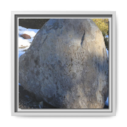 Glacial Solitude - Unique Stretched Canvas Wall Art