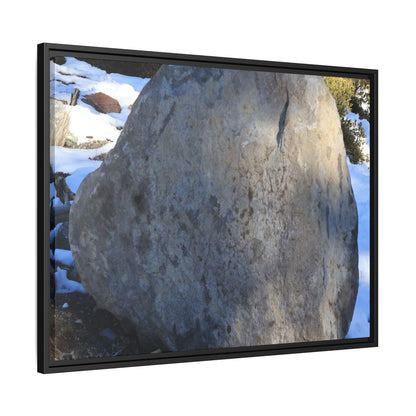 Glacial Solitude - Unique Stretched Canvas Wall Art