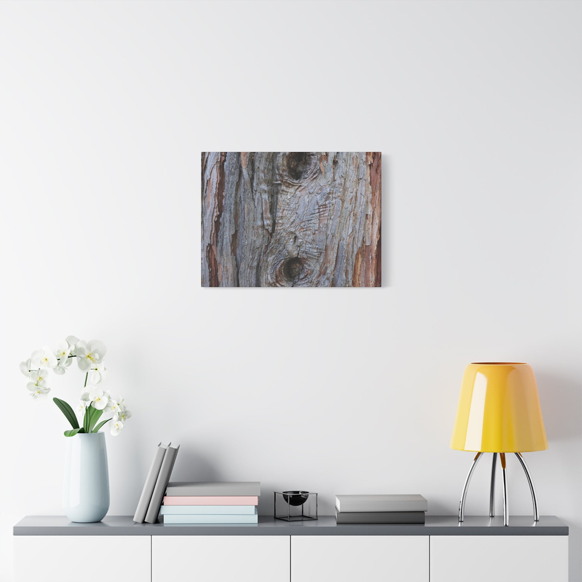 Wooden Memoir - Unique Frameless Canvas Wall Art - Art By Earth
