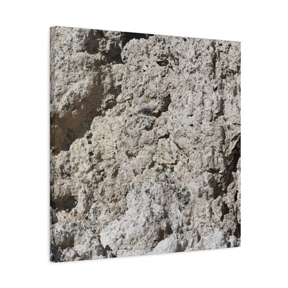 Limestone Symphony - Unique Frameless Canvas Wall Art