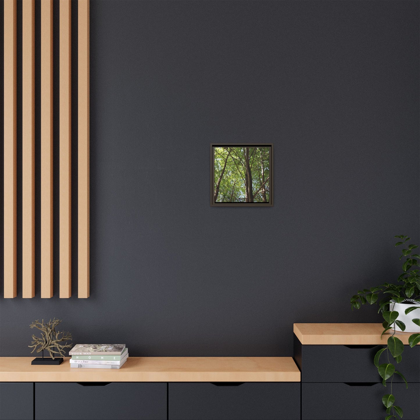Forest Branches - Unique Stretched Canvas Wall Art