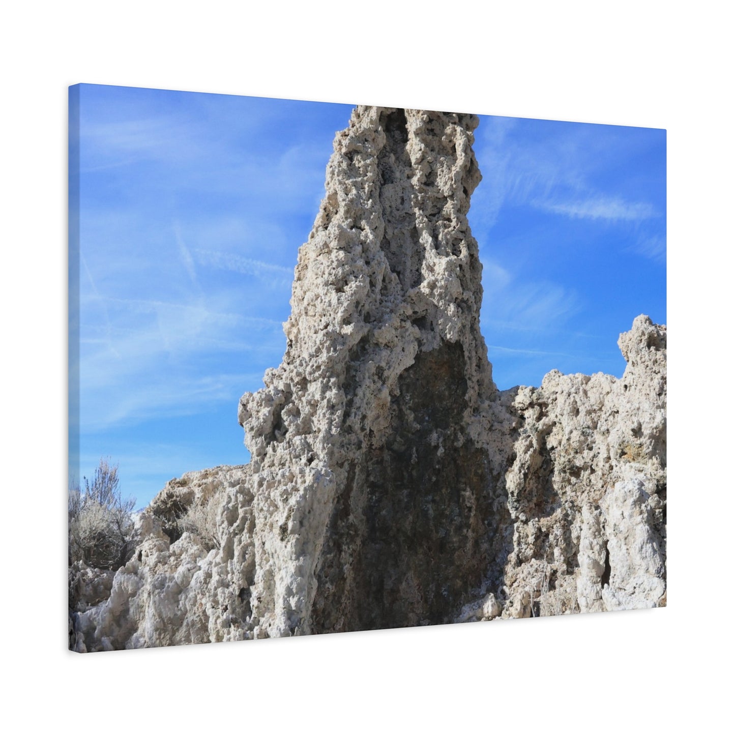 Towering Limestone Sentinels - Unique Frameless Canvas Wall Art