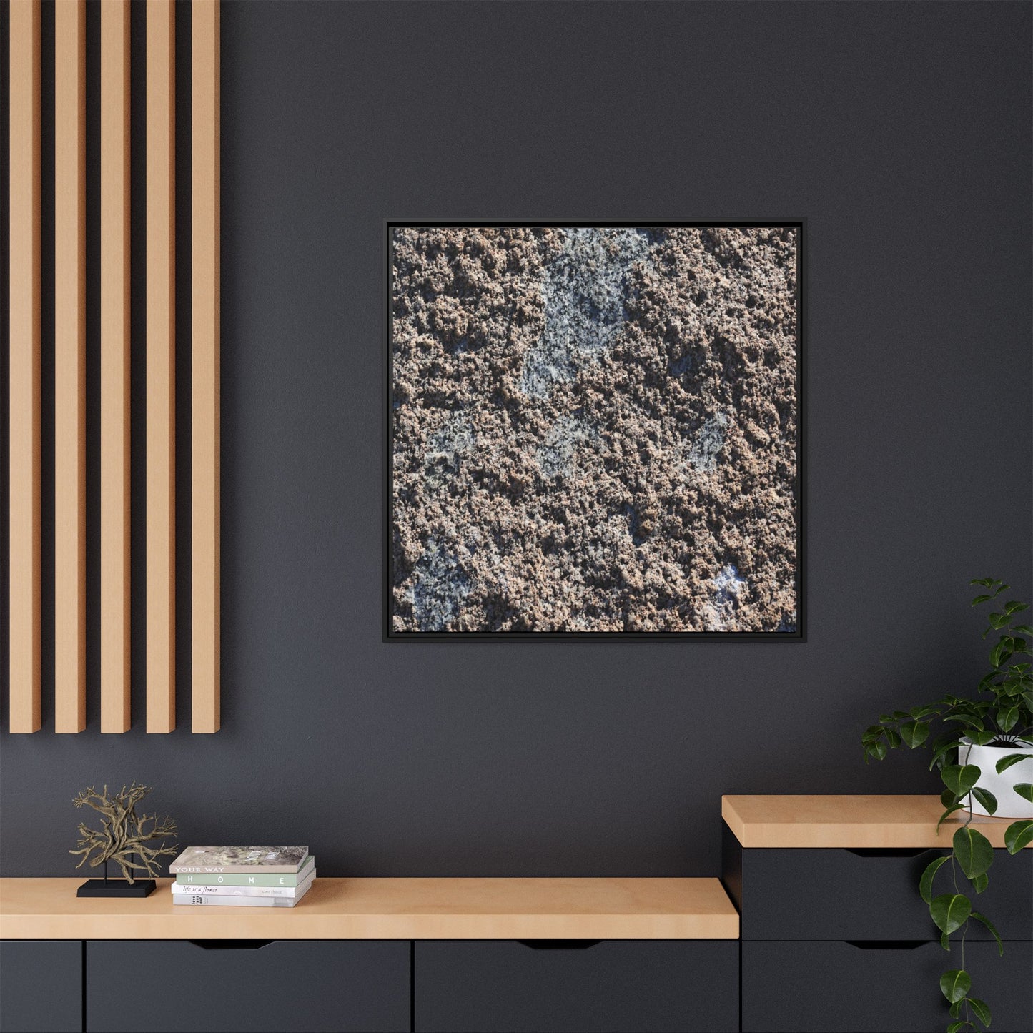 Natural Ground - Unique Stretched Canvas Wall Art