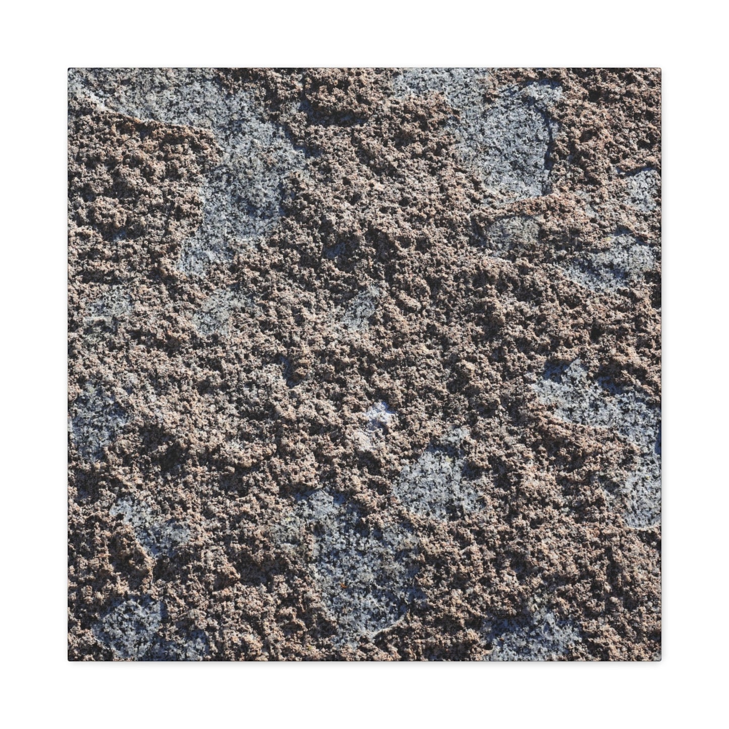 Soil and Stone - Unique Frameless Canvas Wall Art