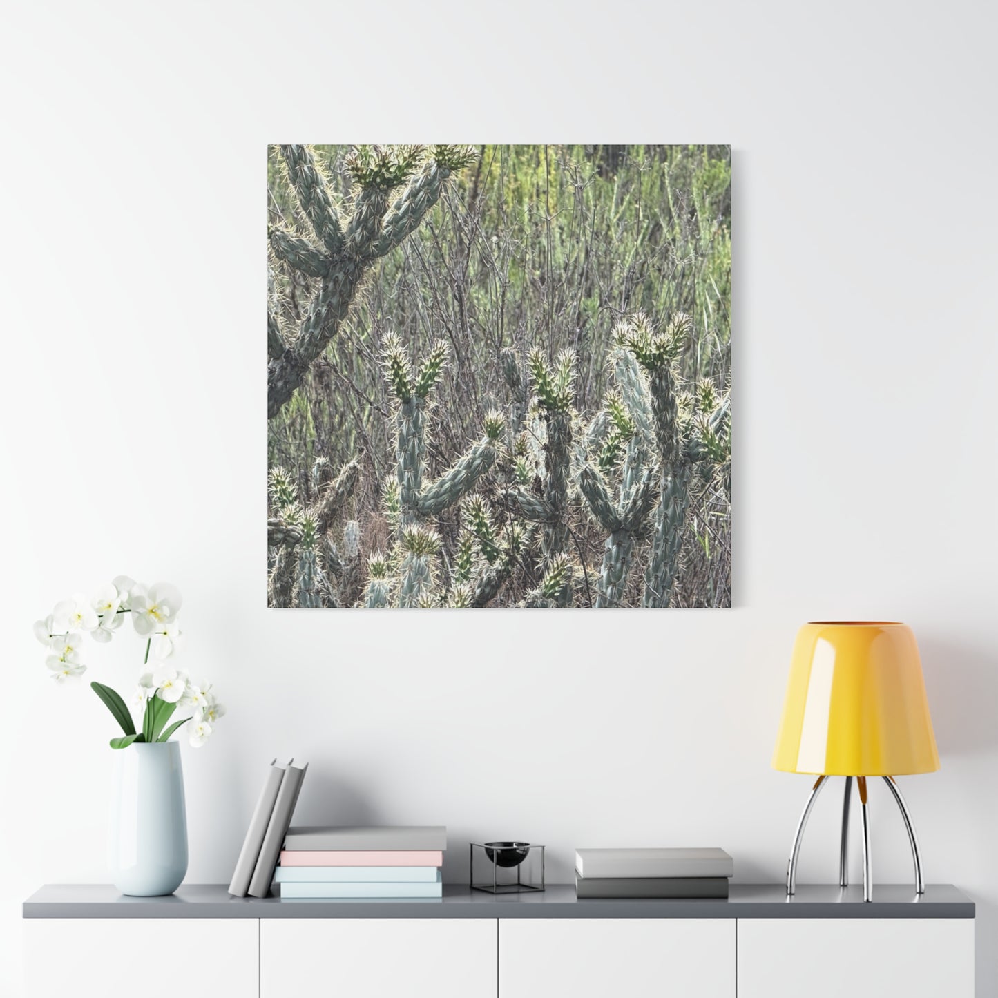 Spiny Sentinels - Unique Frameless Canvas Wall Art - Art By Earth