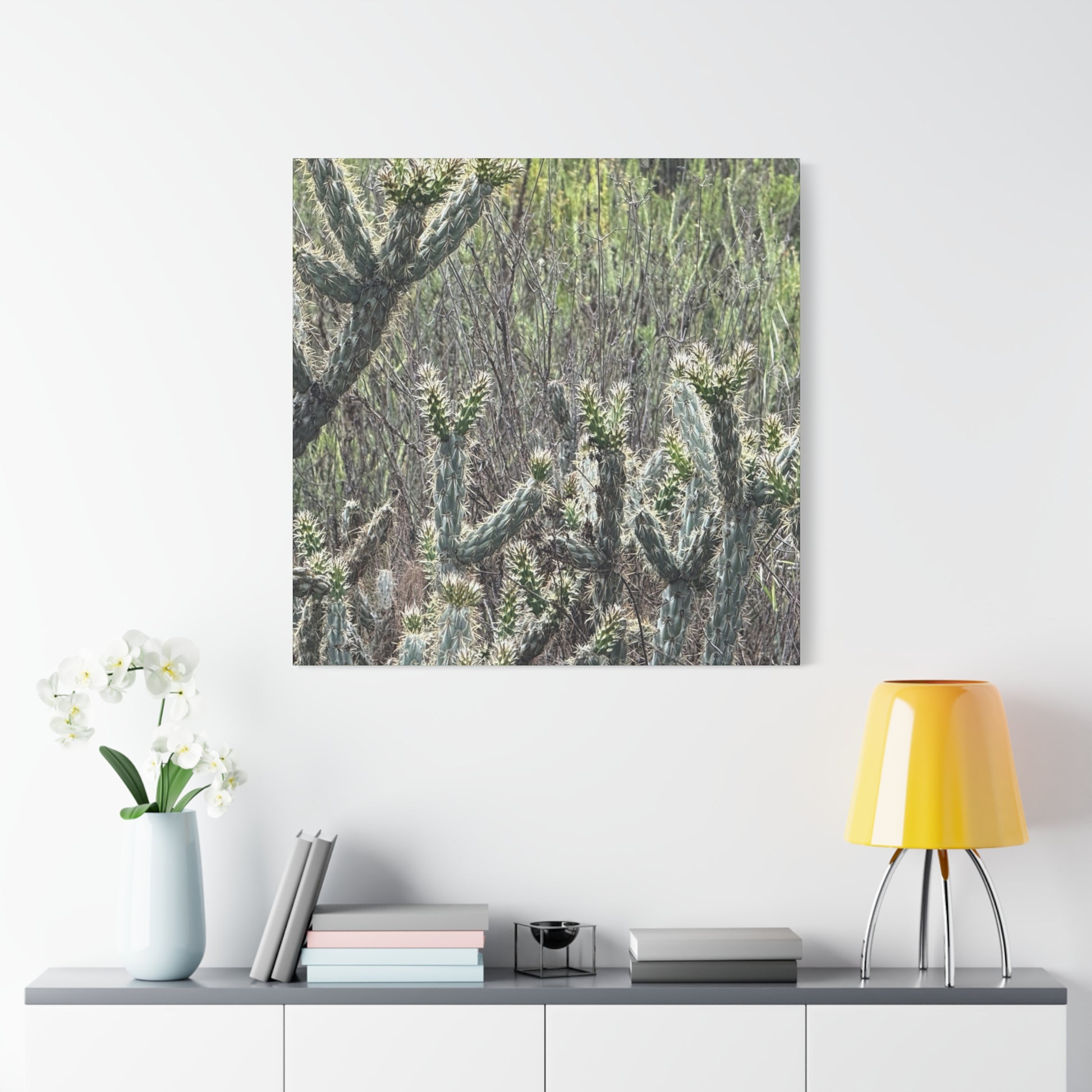 Spiny Sentinels - Unique Frameless Canvas Wall Art - Art By Earth