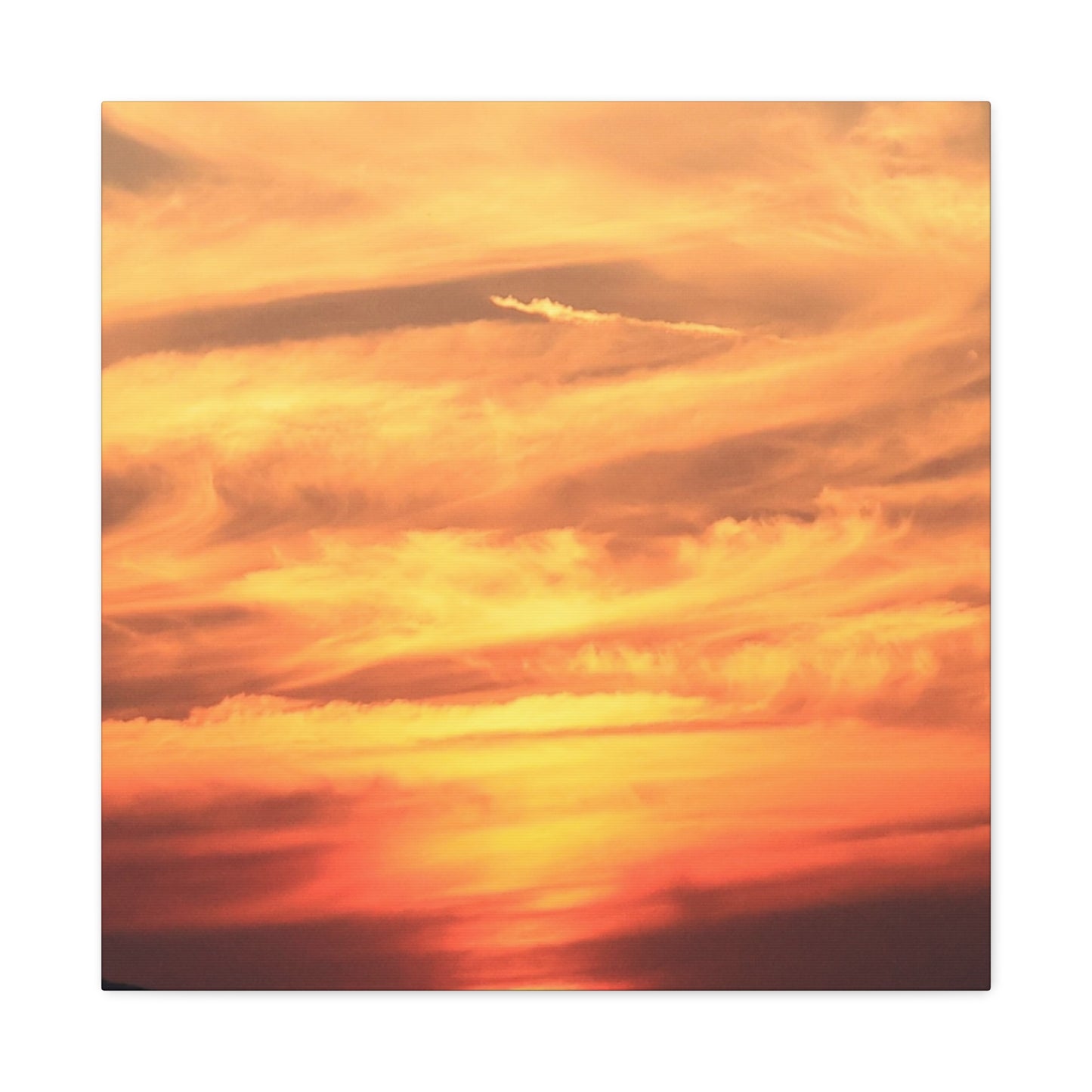 Golden Whispers - Unique Frameless Canvas Wall Art - Art By Earth