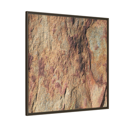 Russet Stone - Unique Stretched Canvas Wall Art - Art By Earth