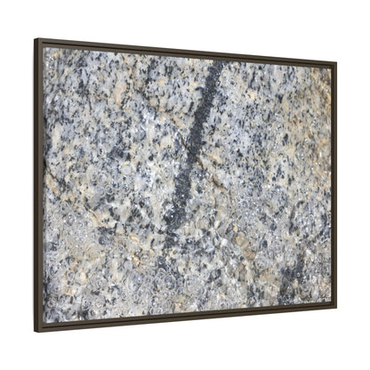 Granite Bubbles - Unique Stretched Canvas Wall Art - Art By Earth