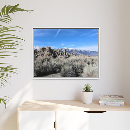 Whispers of the Sagebrush Steppe - Unique Stretched Canvas Wall Art