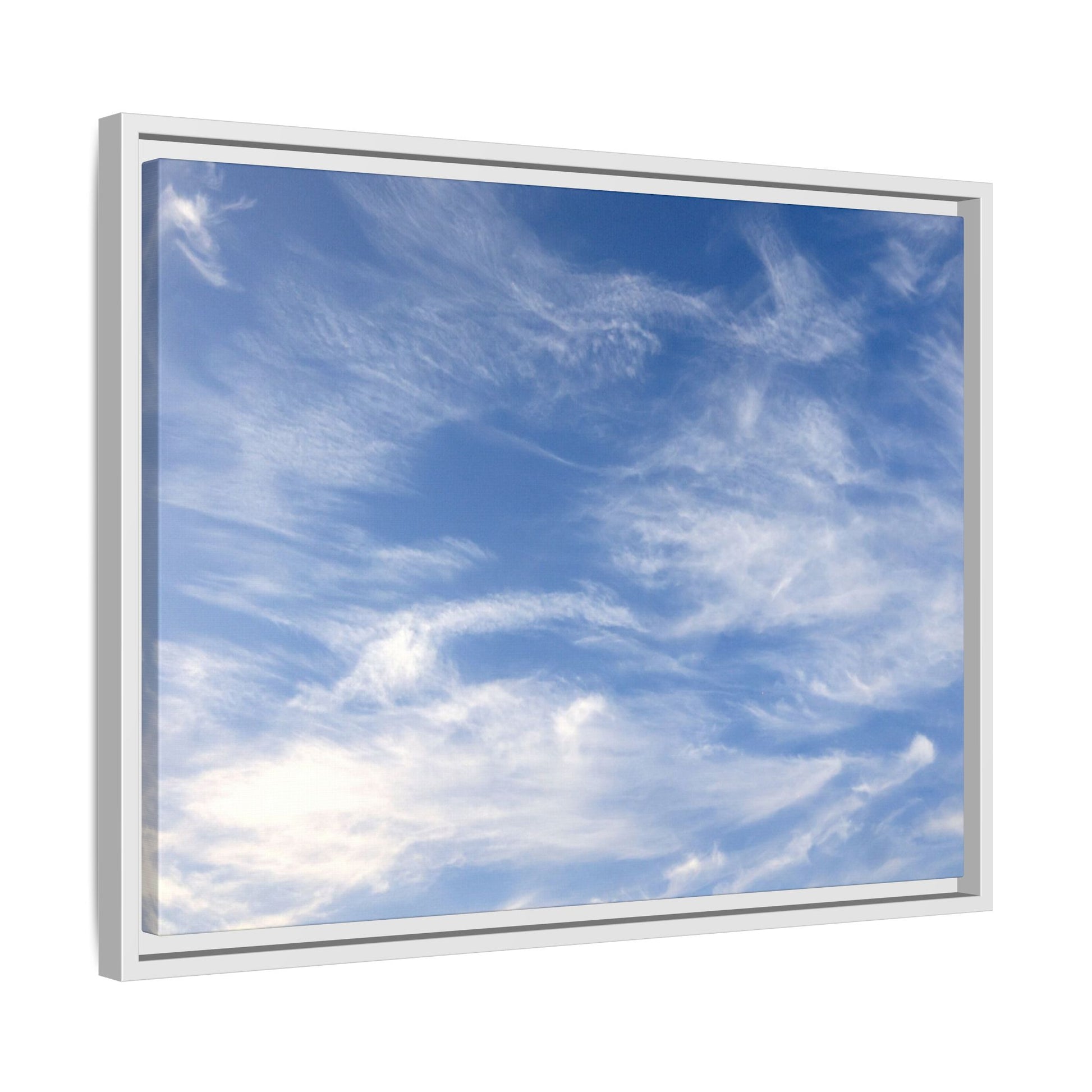 Ethereal Blue Tapestry - Unique Stretched Canvas Wall Art - Art By Earth