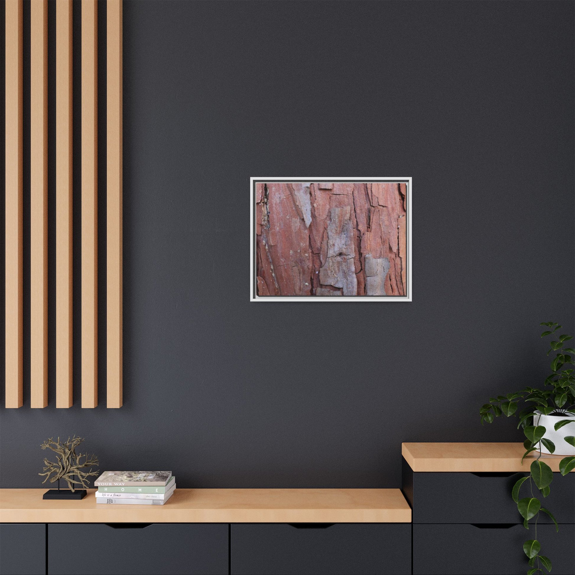 Peeling Bark - Unique Stretched Canvas Wall Art - Art By Earth