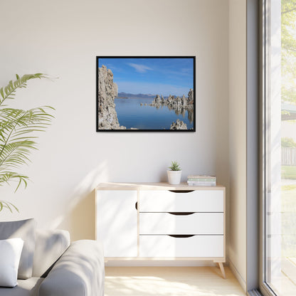 Liquid Mirrors - Unique Stretched Canvas Wall Art