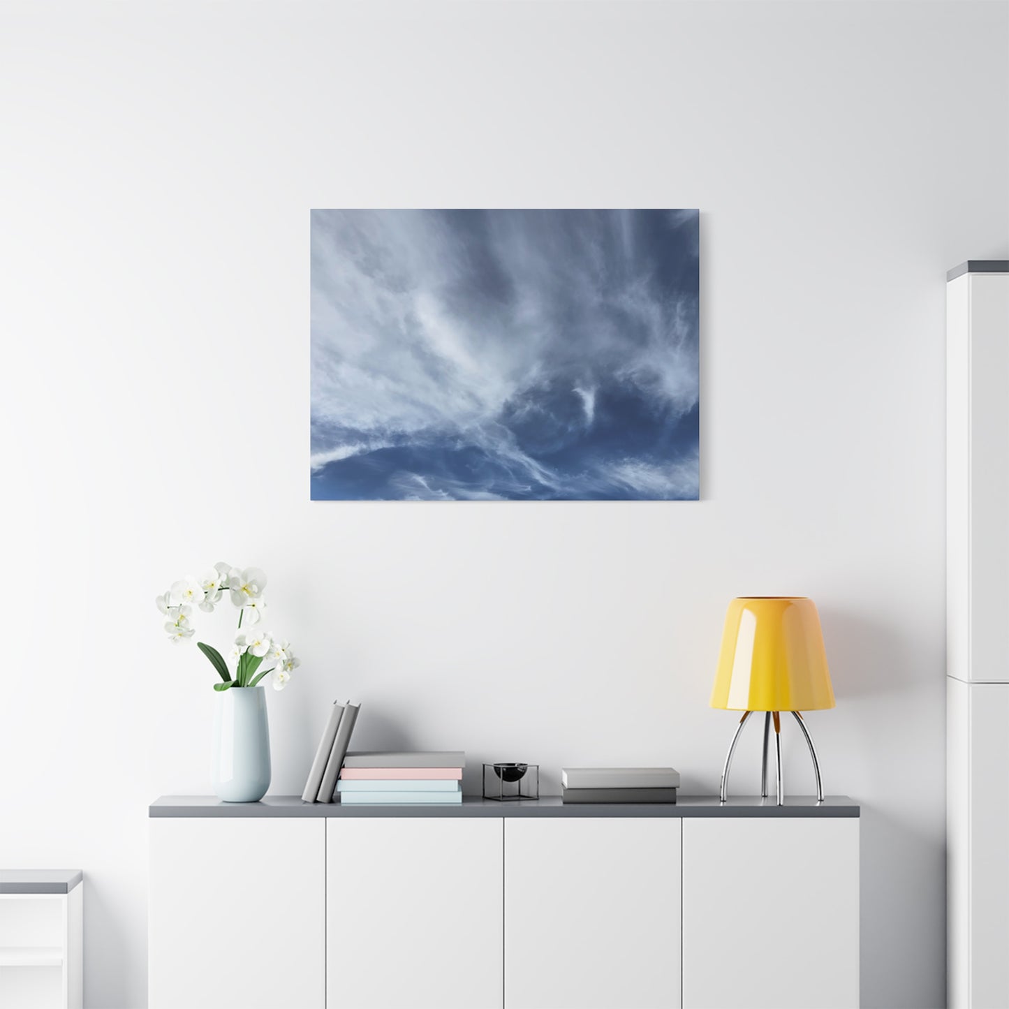 Whispers of the Celestial Realm - Unique Frameless Canvas Wall Art - Art By Earth