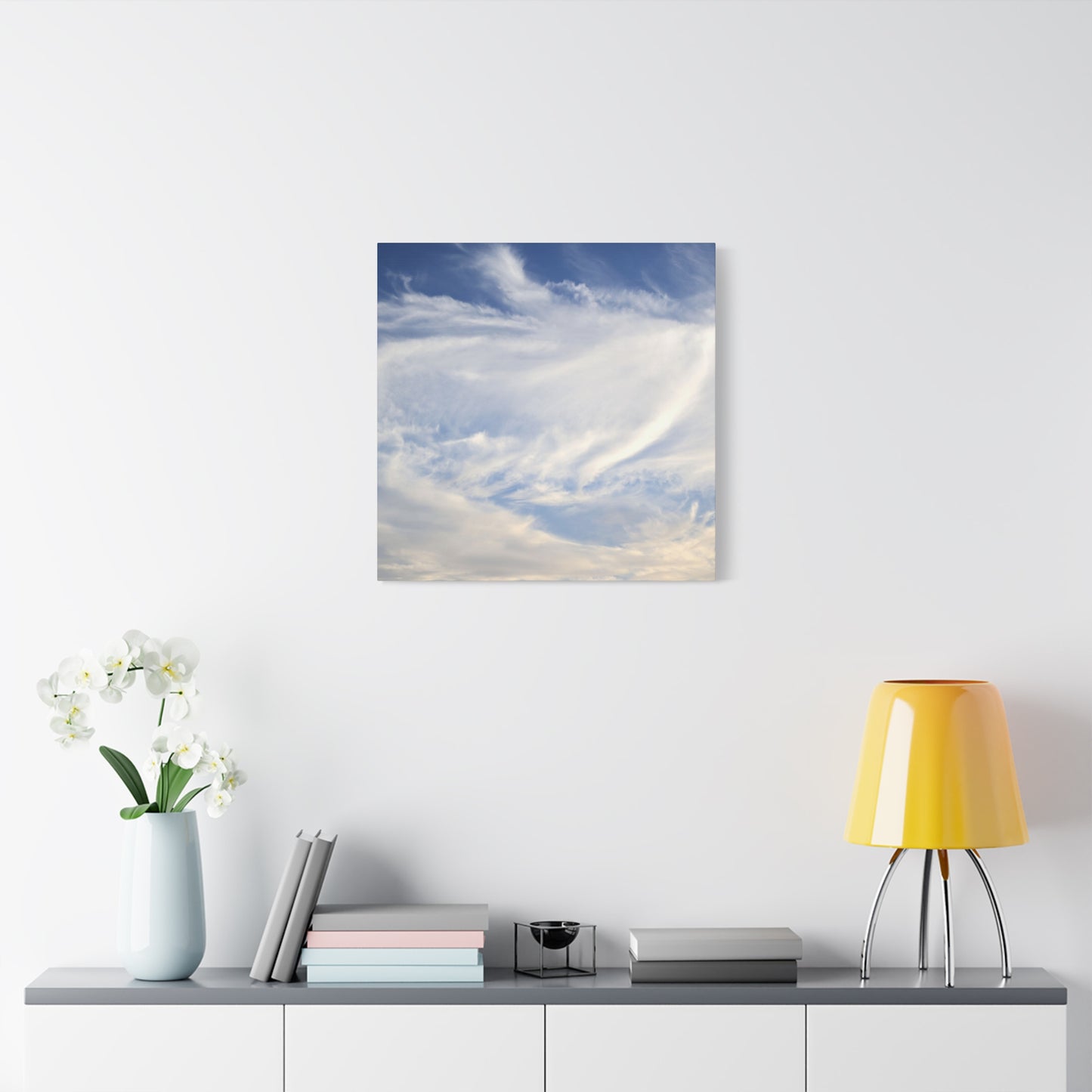 Whispers of Celestial Breath - Unique Frameless Canvas Wall Art - Art By Earth