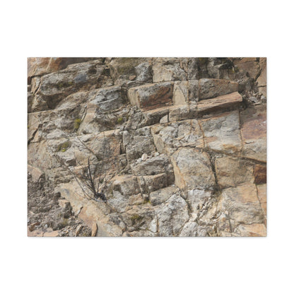 Broken Rock Canvas - Unique Frameless Canvas Wall Art - Art By Earth