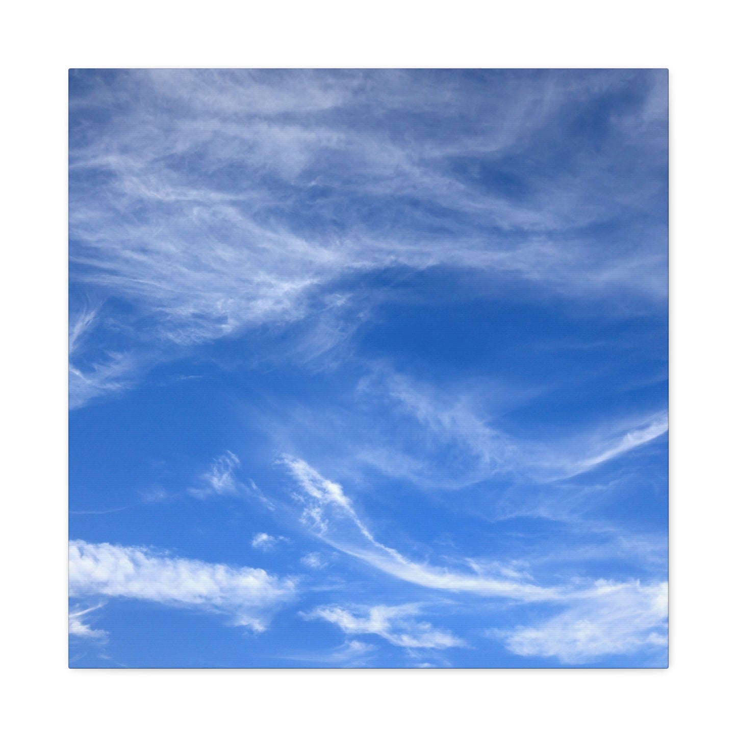 Sky's Ethereal Dance - Unique Frameless Canvas Wall Art - Art By Earth