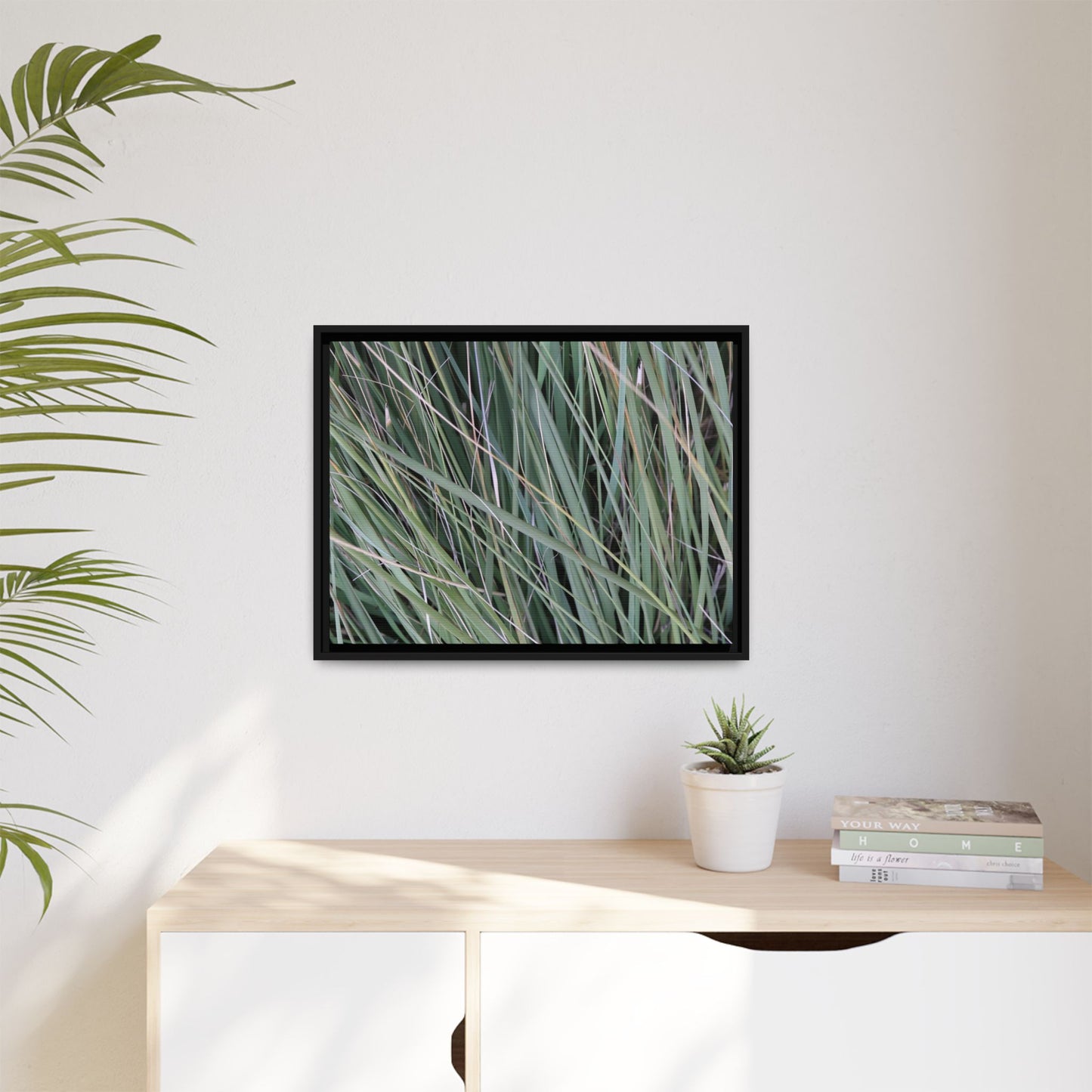 Grassland Symphony - Unique Stretched Canvas Wall Art - Art By Earth