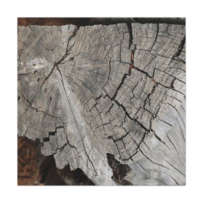 Cracked Memories - Unique Frameless Canvas Wall Art - Art By Earth