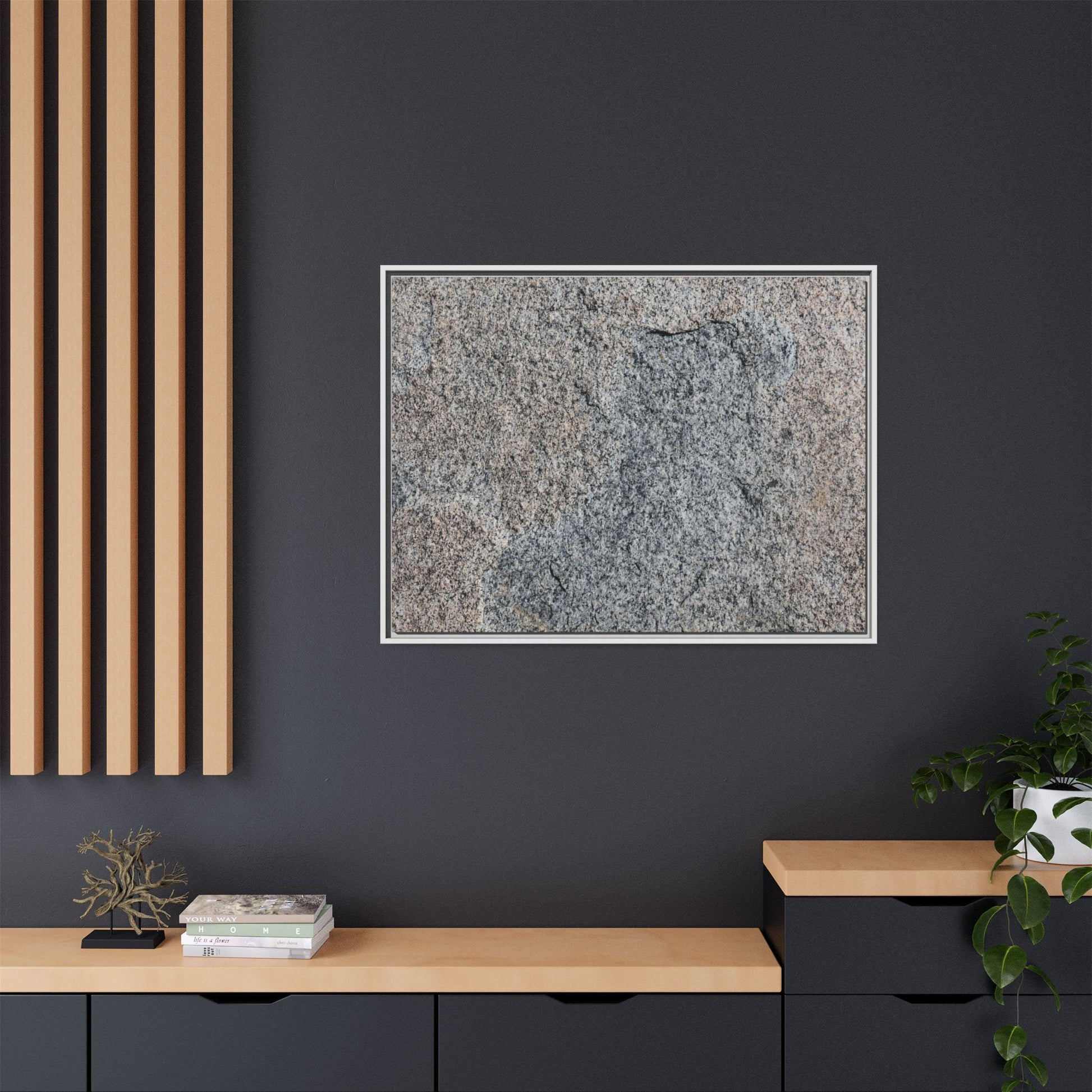 Stone Symphony - Unique Stretched Canvas Wall Art - Art By Earth