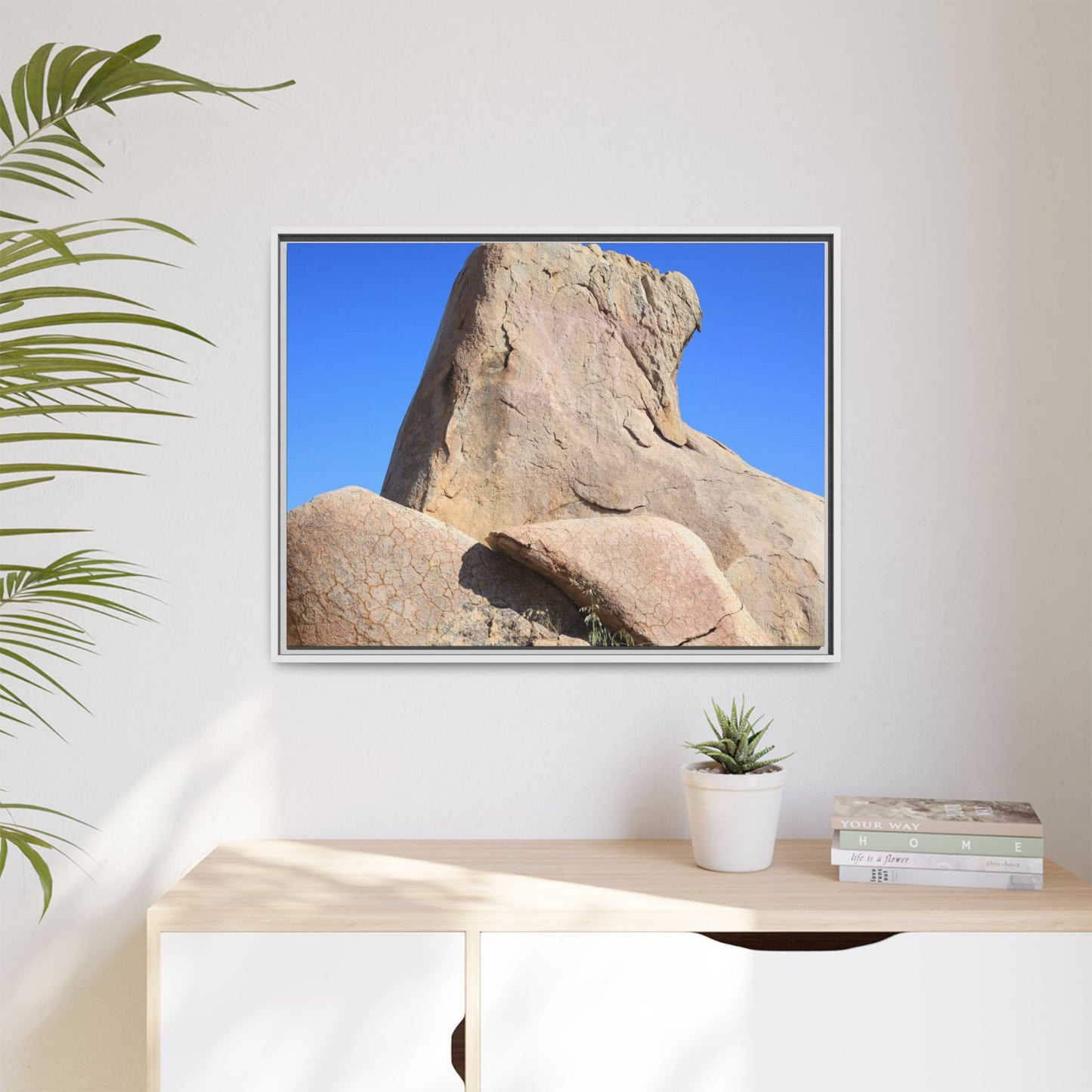 Rocky Sentinel - Unique Stretched Canvas Wall Art - Art By Earth