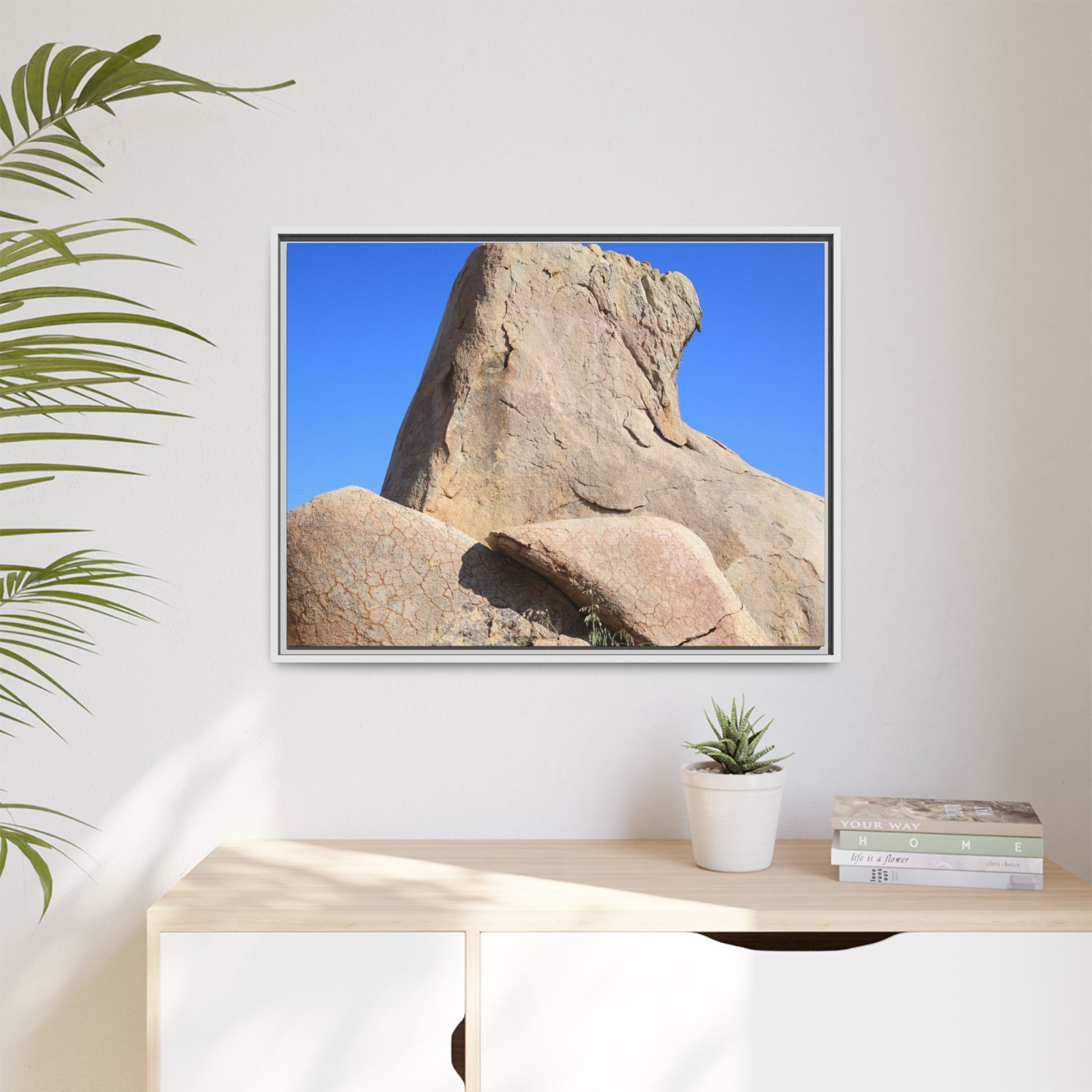 Rocky Sentinel - Unique Stretched Canvas Wall Art - Art By Earth