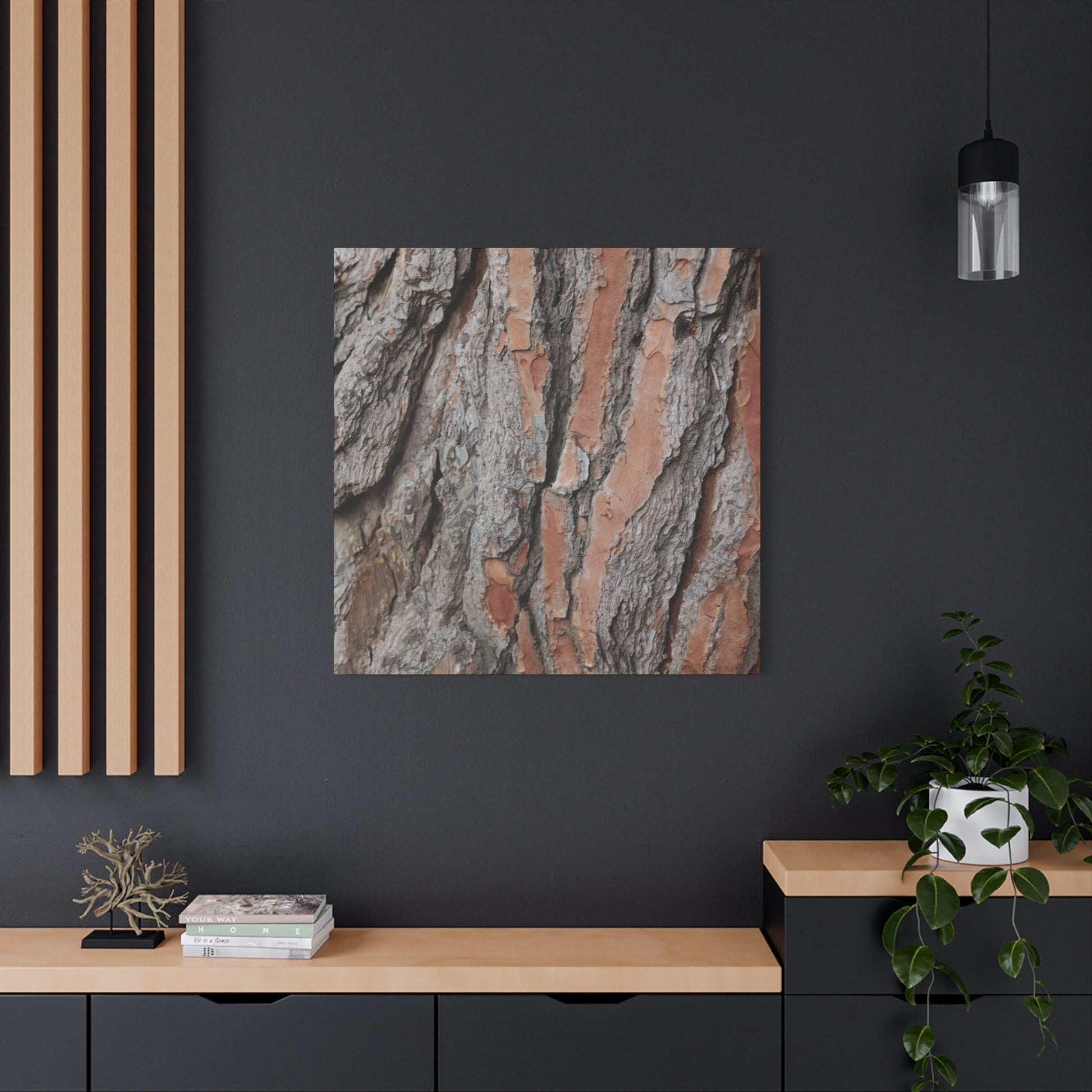 Fractal Landscape - Unique Frameless Canvas Wall Art - Art By Earth