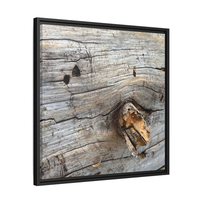 Weathered Wood Texture - Unique Stretched Canvas Wall Art - Art By Earth