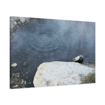 Echoes of Stone and Mist - Unique Frameless Canvas Wall Art