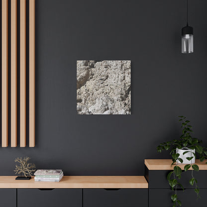 Limestone Symphony - Unique Frameless Canvas Wall Art