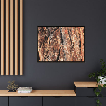 Nature's Rugged Canvas - Unique Stretched Canvas Wall Art