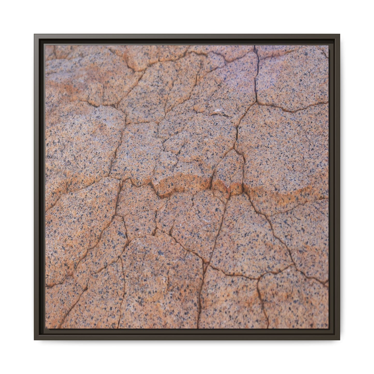 Fragmented Earth - Unique Stretched Canvas Wall Art - Art By Earth