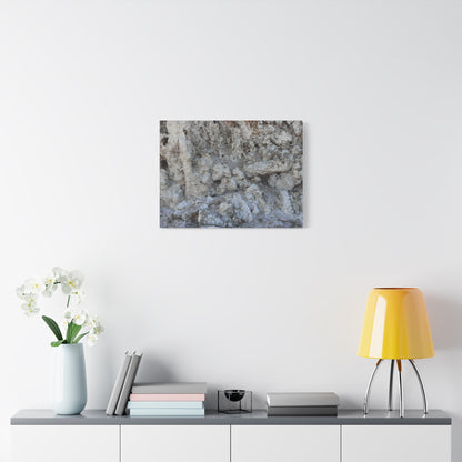 Cracked Earth Whispers - Unique Frameless Canvas Wall Art