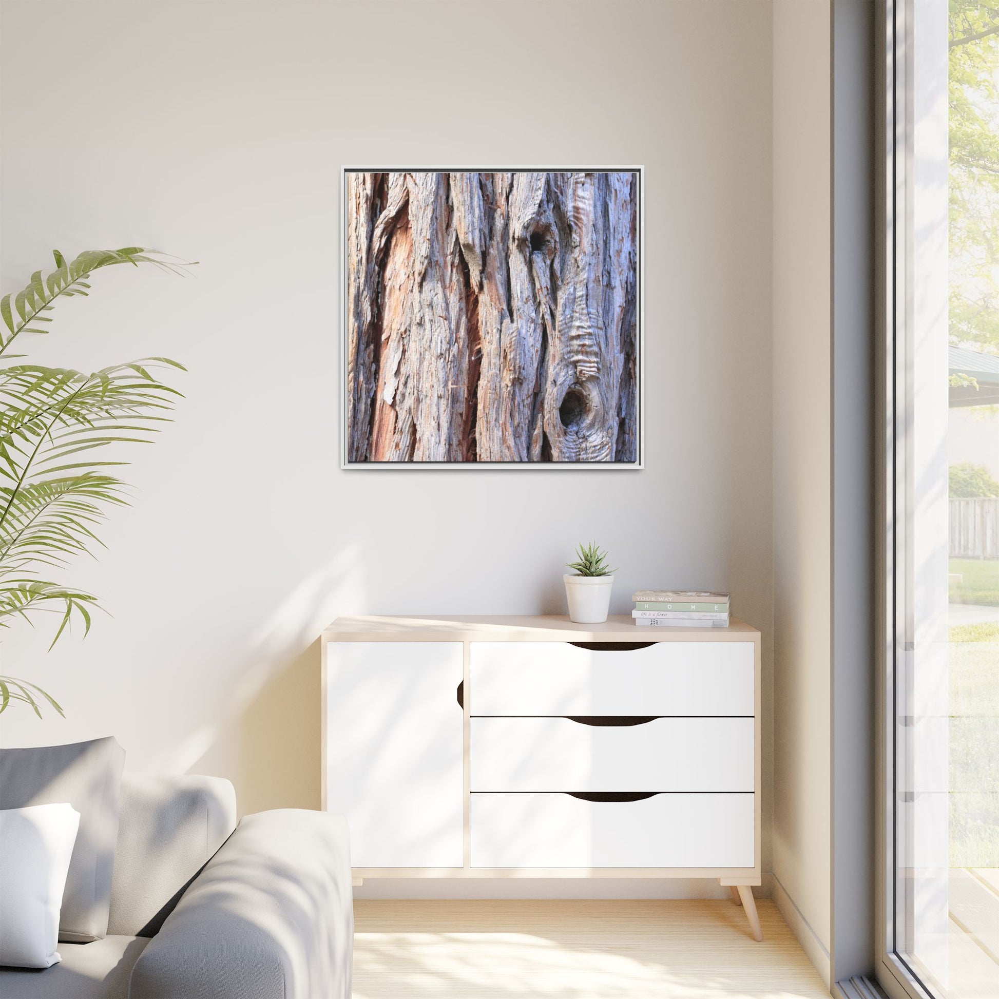 Nature's Grain - Unique Stretched Canvas Wall Art - Art By Earth