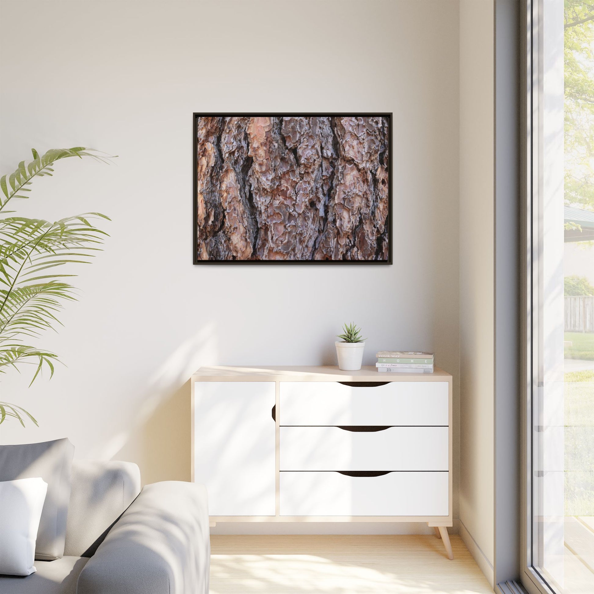 Layered Textures - Unique Stretched Canvas Wall Art - Art By Earth