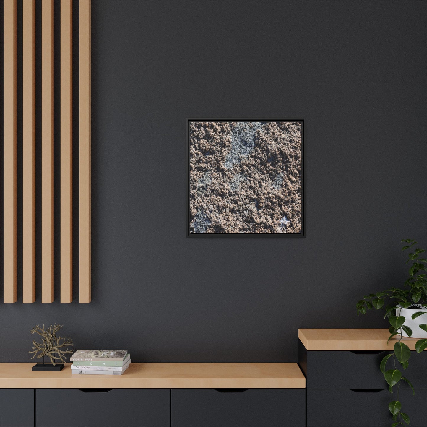 Natural Ground - Unique Stretched Canvas Wall Art