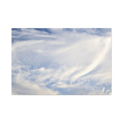 Whispers of Celestial Breath - Unique Frameless Canvas Wall Art - Art By Earth