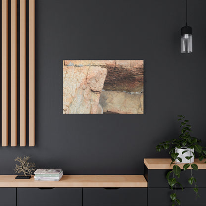 Layered Echoes - Unique Frameless Canvas Wall Art - Art By Earth