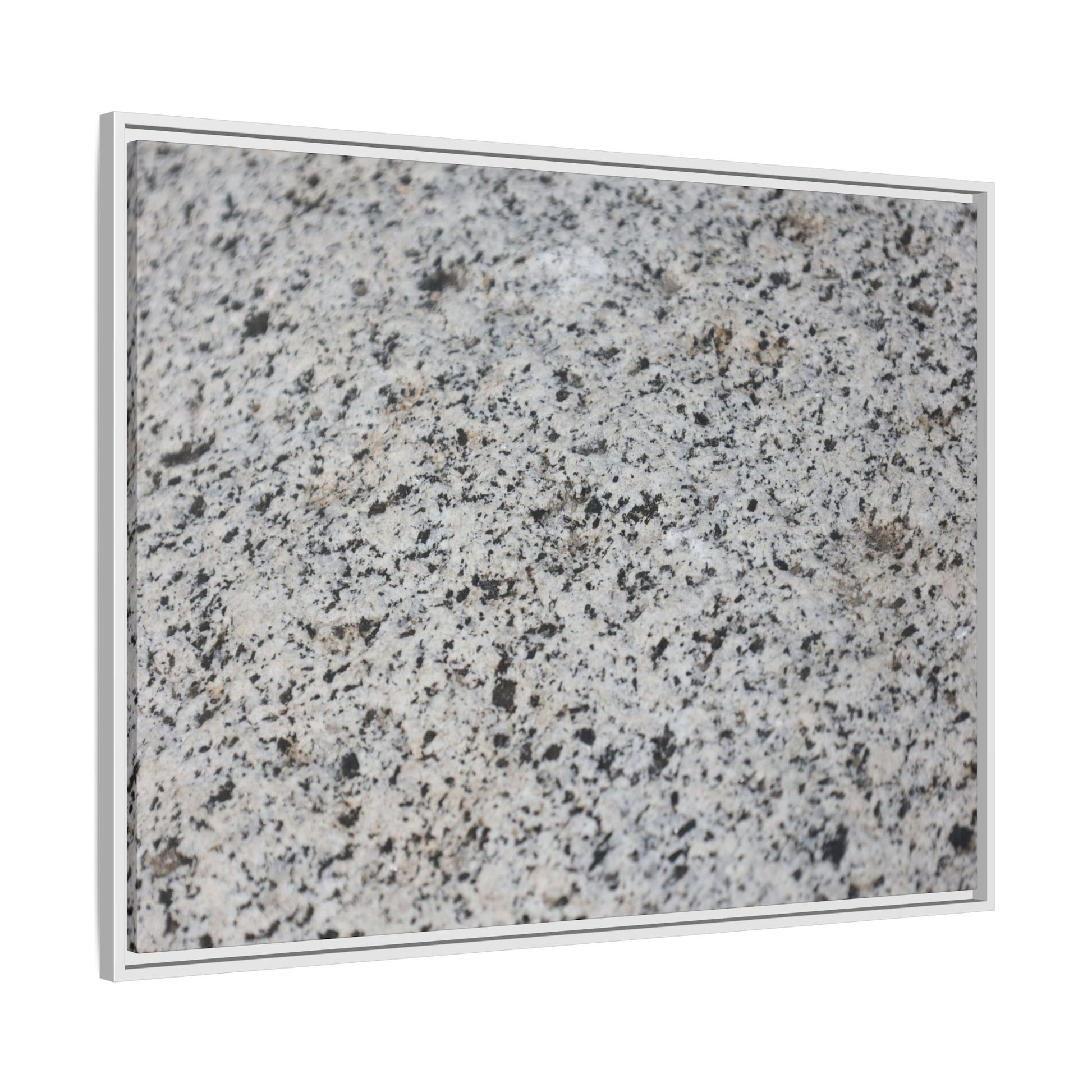 Monochrome Mosaic - Unique Stretched Canvas Wall Art - Art By Earth