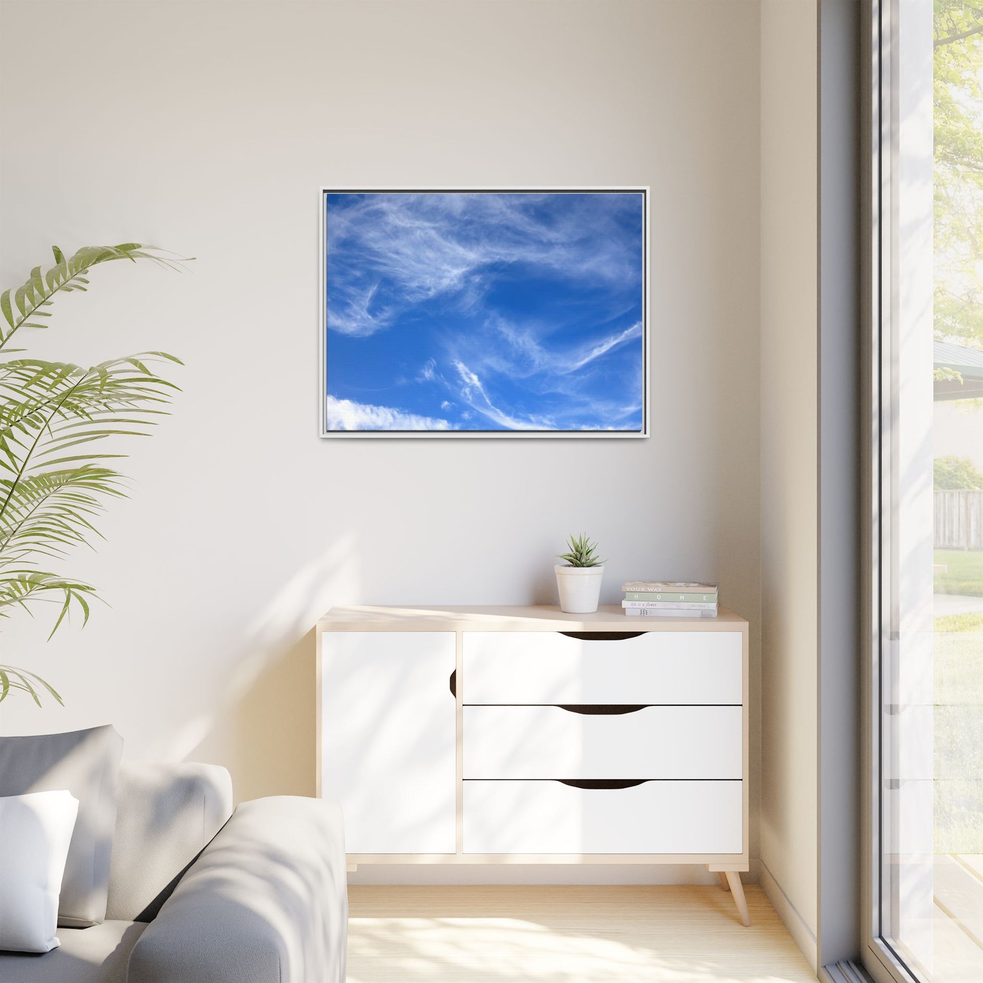 Cloudscape Reverie - Unique Stretched Canvas Wall Art - Art By Earth