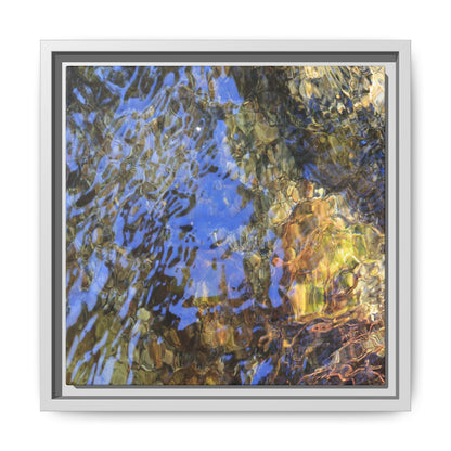 Watery Kaleidoscope - Unique Stretched Canvas Wall Art - Art By Earth