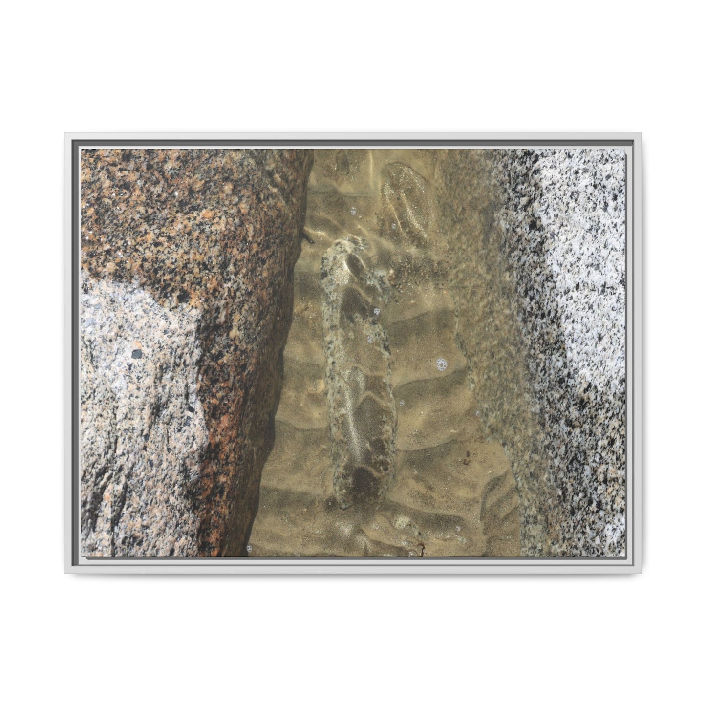 Between Concrete Walls - Unique Stretched Canvas Wall Art - Art By Earth
