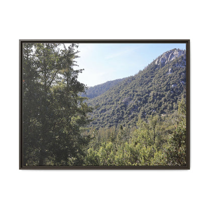Mountain Valley Forest - Unique Stretched Canvas Wall Art
