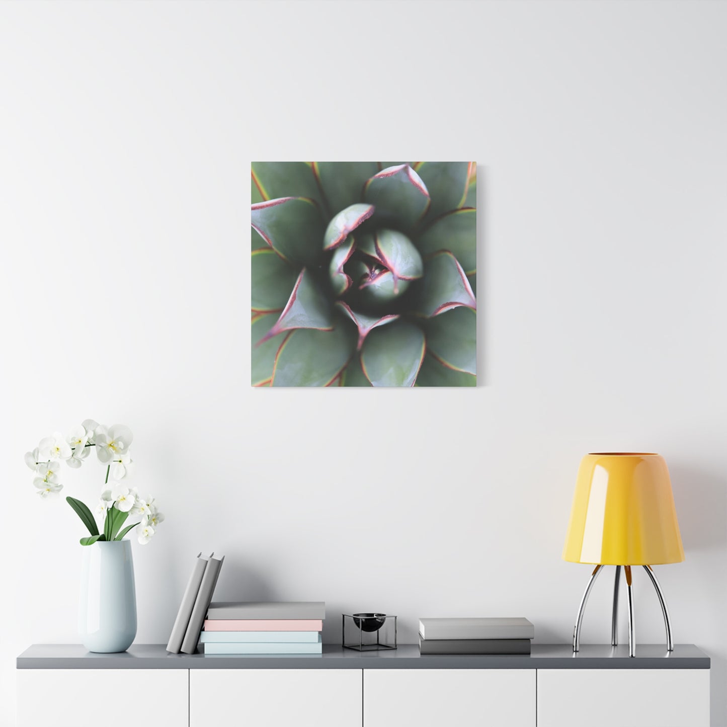 Emerald Spiral - Unique Frameless Canvas Wall Art - Art By Earth