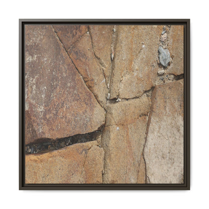 Rusty Crevices - Unique Stretched Canvas Wall Art - Art By Earth