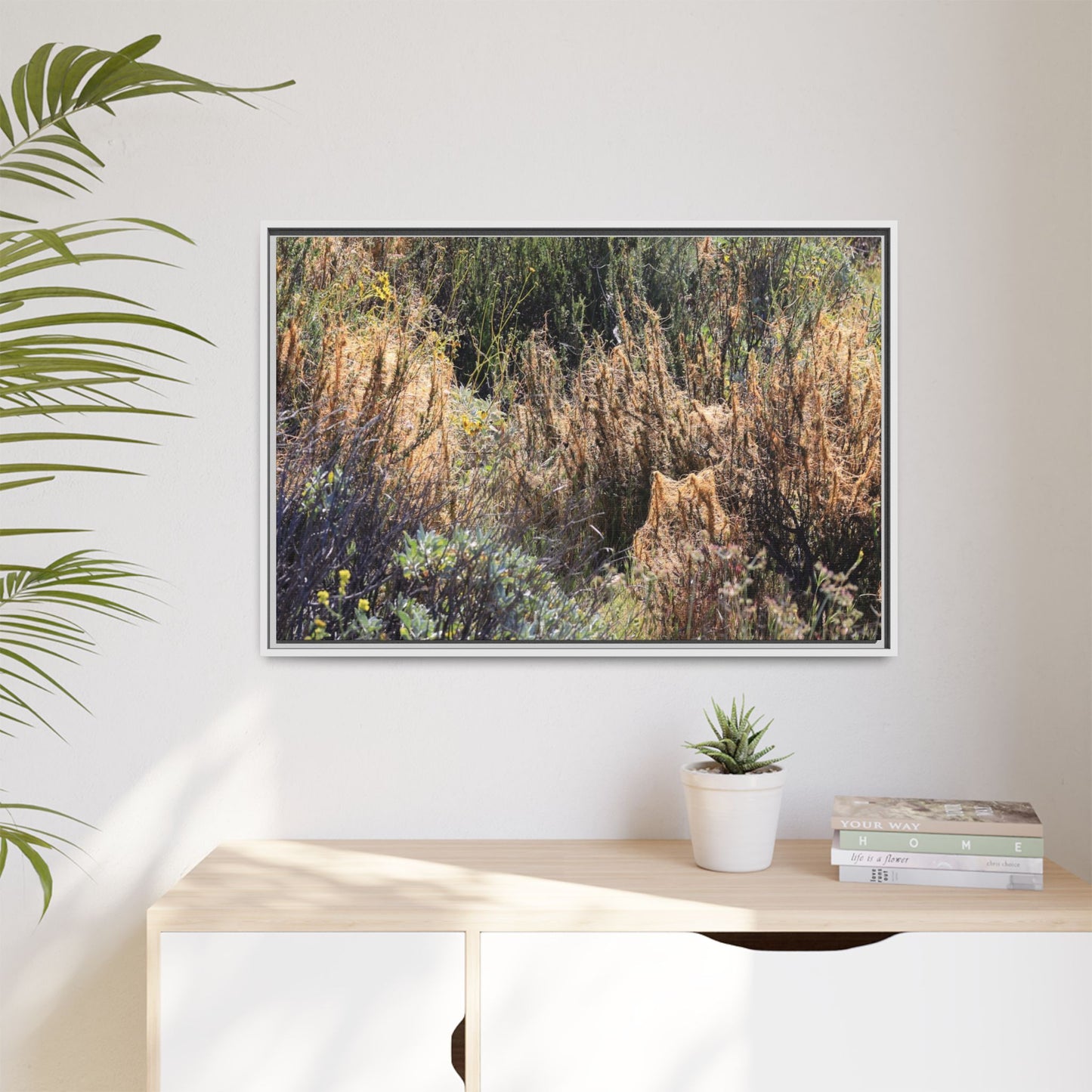 Drought-Stricken Landscape - Unique Stretched Canvas Wall Art - Art By Earth